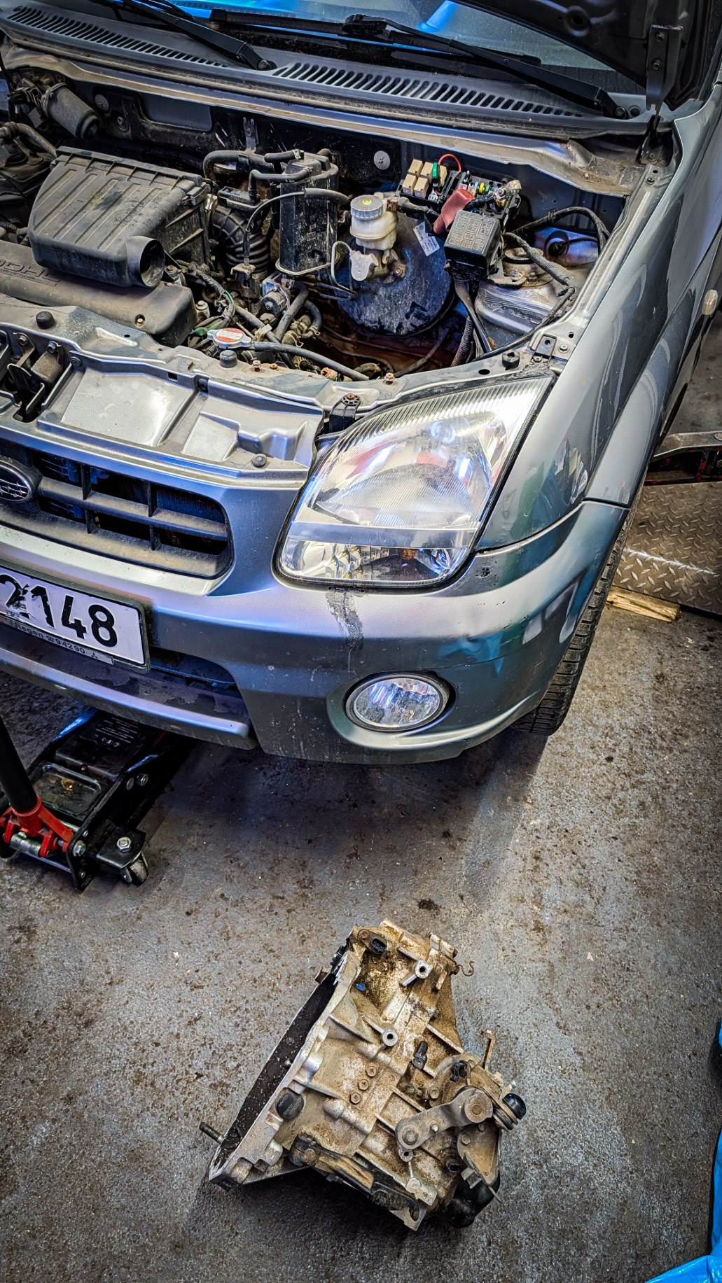 Výměna převodovky